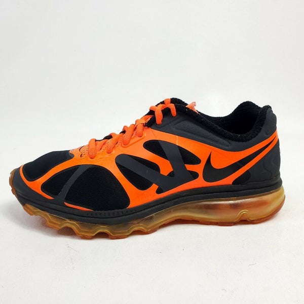 Nike Air Max 2012 Size 6.5Y Black Orange 488122-003 | SidelineSwap