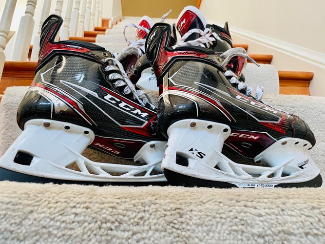 Used CCM Regular Width Size 9 JetSpeed FT2 Hockey Skates