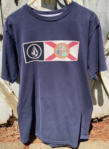 Navy Blue Volcom Florida Shirt