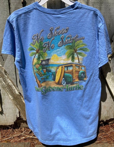 Blue Greene Turtle Shirt
