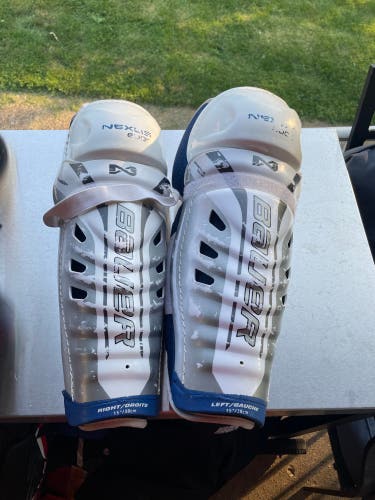 Used Bauer Nexus 8000 Shin Pads