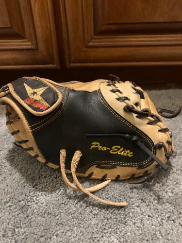 Slightly Used All-star Pro Elite Catchers Mitt