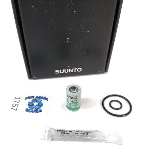 Genuine Suunto Tank Pod Battery Kit w O Rings & Grease Scuba Dive          #1757