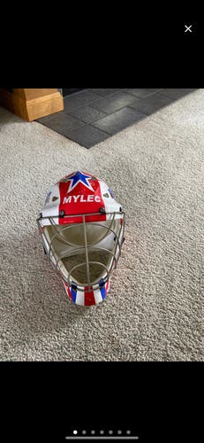 Used  Goalie Mask Blocker Bundle