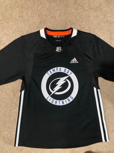 Black Adult Men's Used Medium Adidas Jersey