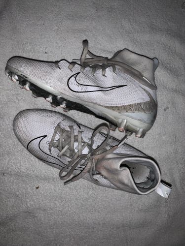 White Men's Molded Cleats Low Cut Nike Vapor