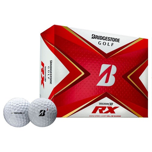 Bridgestone Tour B RX White Golf Balls - Dozen