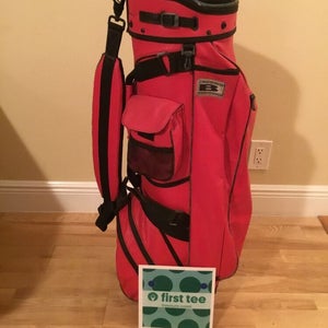 Belding Sports Bushwhacker 3 Cart Golf Bag with 6-way Dividers & Rain Cover