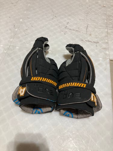 Used Warrior  Evo Pro Lacrosse Gloves