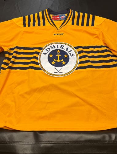 Norfolk Admirals Replica Yellow Alternate Jersey XXL