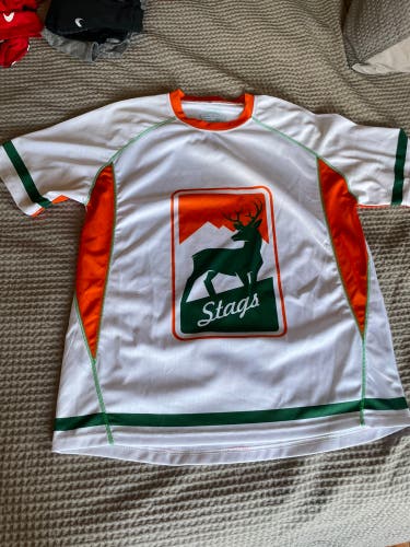 US Box Lacrosse T-shirt Warm Up - Stags