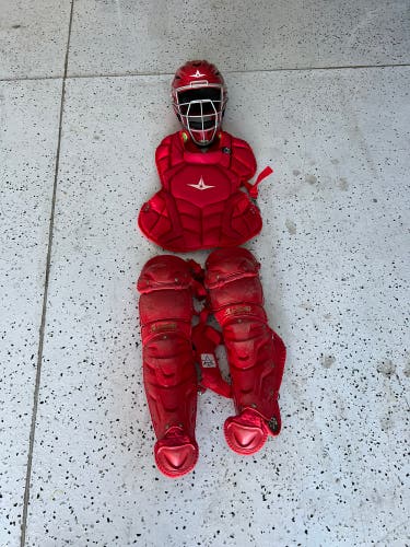 All Star System 7 Catcher's Set- 9-12yr Old