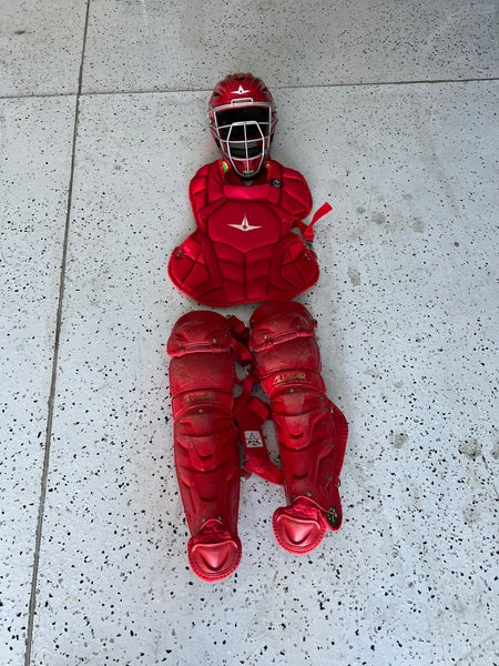 All Star System 7 Catcher's Set- 9-12yr Old
