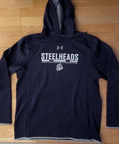 Pro Stock OHL Hockey Mississauga Steelheads Hoodie - Size L