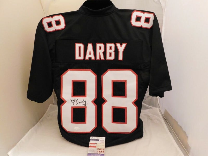 Frank Darby Signed Atlanta Falcons Custom Jersey (JSA Signature