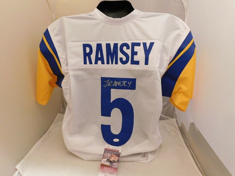 Los Angeles Rams Jalen Ramsey Autographed Signed Jersey Jsa Coa