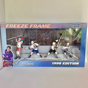 WAYNE GRETZKY 1998 Freeze Frame Souvenir Starting Lineup Complete Set