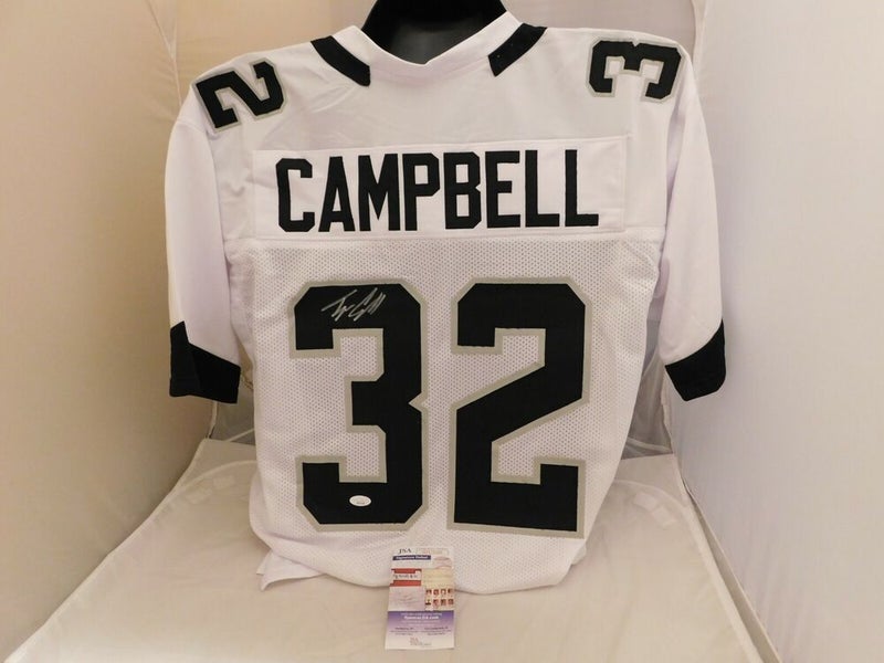 Tyson Campbell Signed / Autographed Jacksonville Jaguars White Jersey JSA  COA