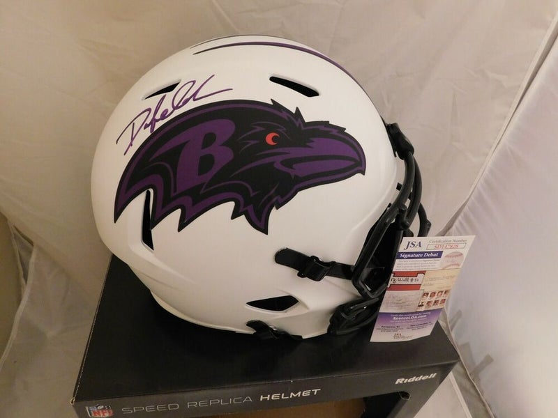 Baltimore Ravens Odafe Jayson Oweh Autographed Speed Mini Helmet