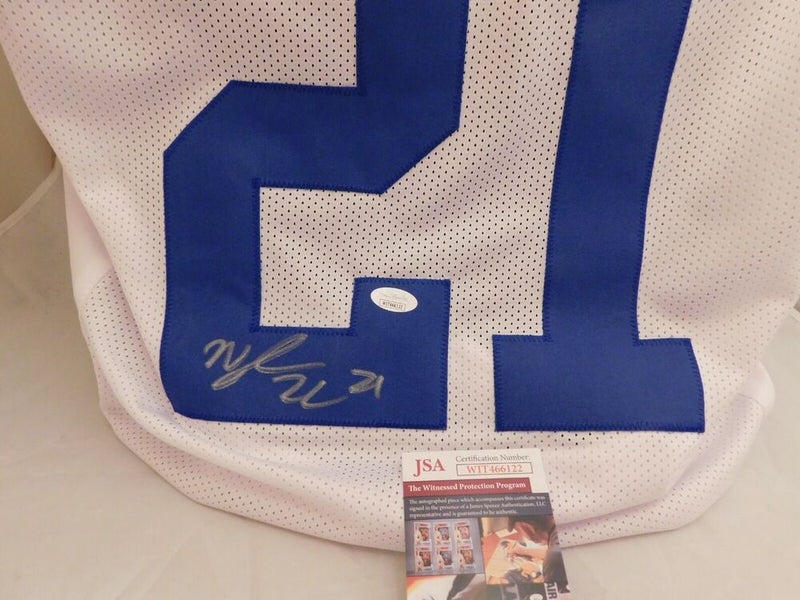 Indianapolis Colts Nyheim Hines Autographed Signed Jersey Jsa Coa – MVP  Authentics