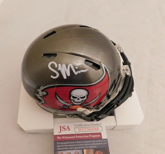 Scotty Miller Autographed Tampa Bay Buccaneers Throwback Mini Helmet J –  MVP Authentics