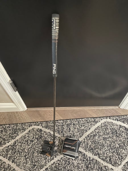Used Men's Ping Right Handed Mallet Heppler Putter Uniflex 32"