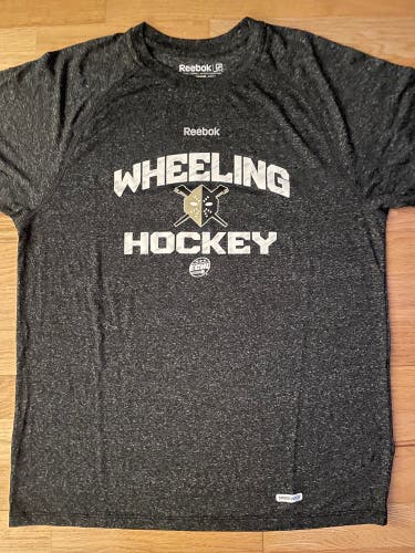 PRO STOCK ECHL WHEELING NAILERS HOCKEY SHIRT - SIZE S