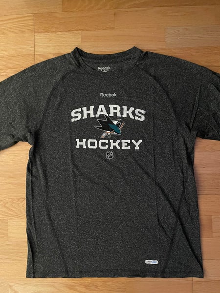 PRO STOCK NHL SAN JOSE SHARKS HOCKEY SHIRT - SIZE S