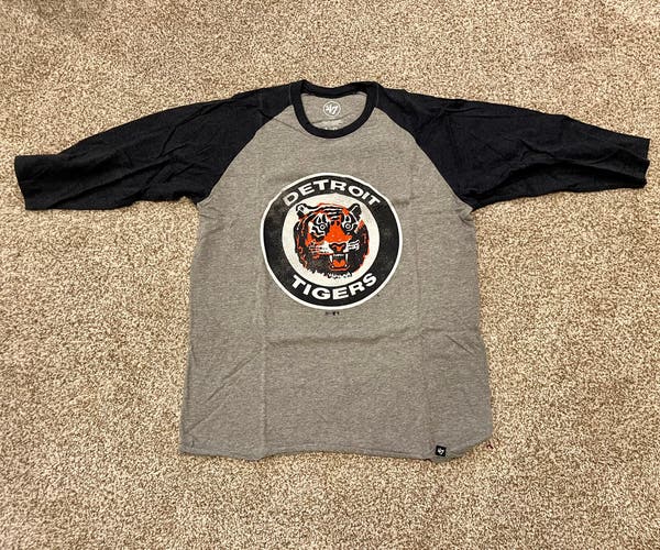 Detroit Tigers 47 Brand Raglan T-shirt