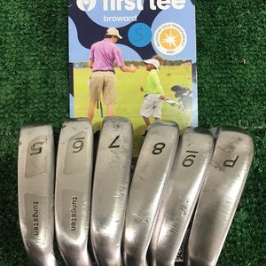 TaylorMade Firesole Iron Set 5-PW With S-90 Rifle Stiff Steel Shafts