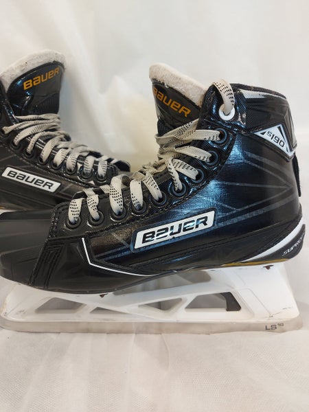 Used Bauer Supreme S190 Senior 6 Ice Skates Goalie Skates