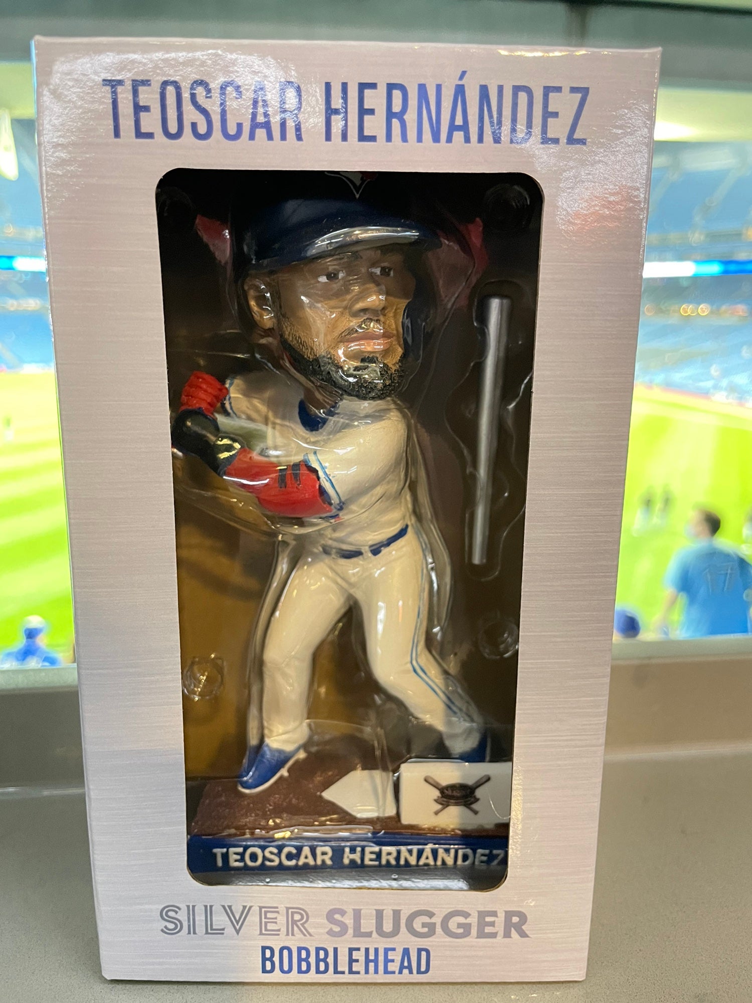 Toronto Blue Jays Gausman And Teoscar Hernández Silver Slugger Bobblehead