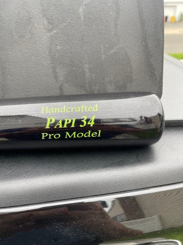 Used BBCOR Certified 2019 Marucci Wood Papi 34 Bat (-3) 29 oz 32"
