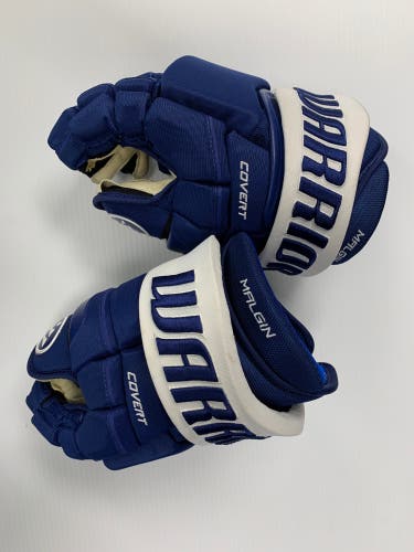 Toronto Maple Leafs D.Malgin Warrior 13" Pro Stock Covert QRL Pro Gloves