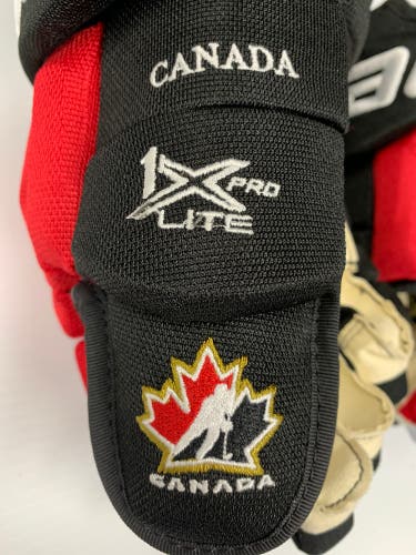 NEW TEAM CANADA Bauer 13" Pro Stock Vapor 1X Pro Lite Gloves