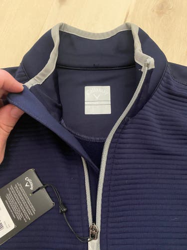 NEW Navy-Blue Men's Adult Medium Callaway Golf Jacket