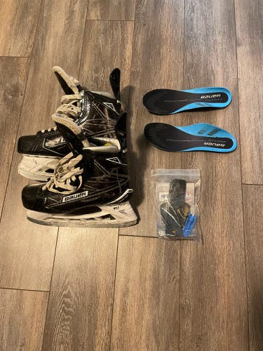 Senior Bauer Extra Wide Width Size 7 Supreme 1S Hockey Skates