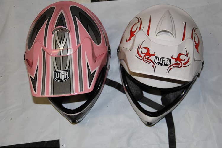 lot 2 kids helmets size M and XL  PGR
