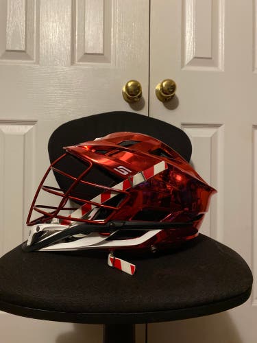 Chrome Red Cascade S Helmet