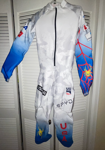 Brand New 2022 Spyder Us Ski Team Ski Suit (Padded) FIS Legal