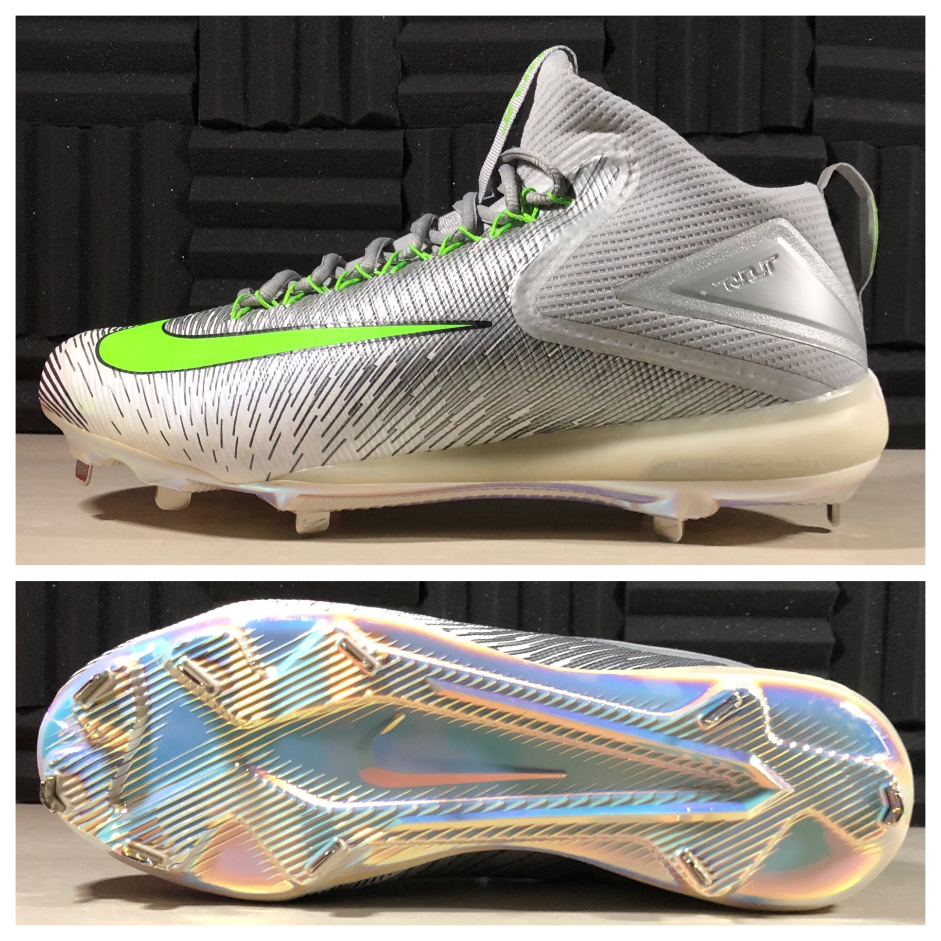 Men's Nike Force Zoom Mike Trout 6 Metal Baseball Cleats Size 13 AR9815-001  NEW