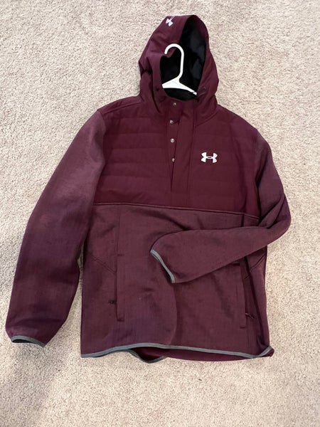 Red Used XL Under Armour Sweatshirt