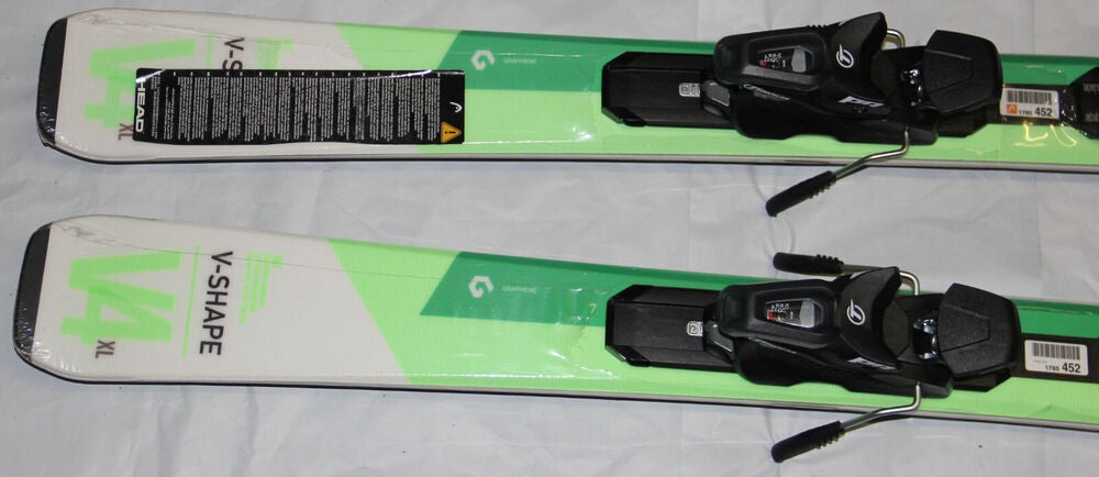 NEW Head V-Shape V4 XL R Skis with size adjustable PR 10 GW