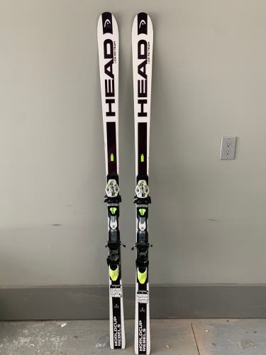 Used  HEAD With Bindings World Cup Rebels i.GS RD Skis