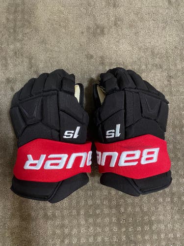 Bauer 1s 14” Pro Stock Gloves