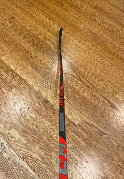 Used 65 Flex CCM Jetspeed Ft4 Intermediate Left Hand P90TM Hockey Stick