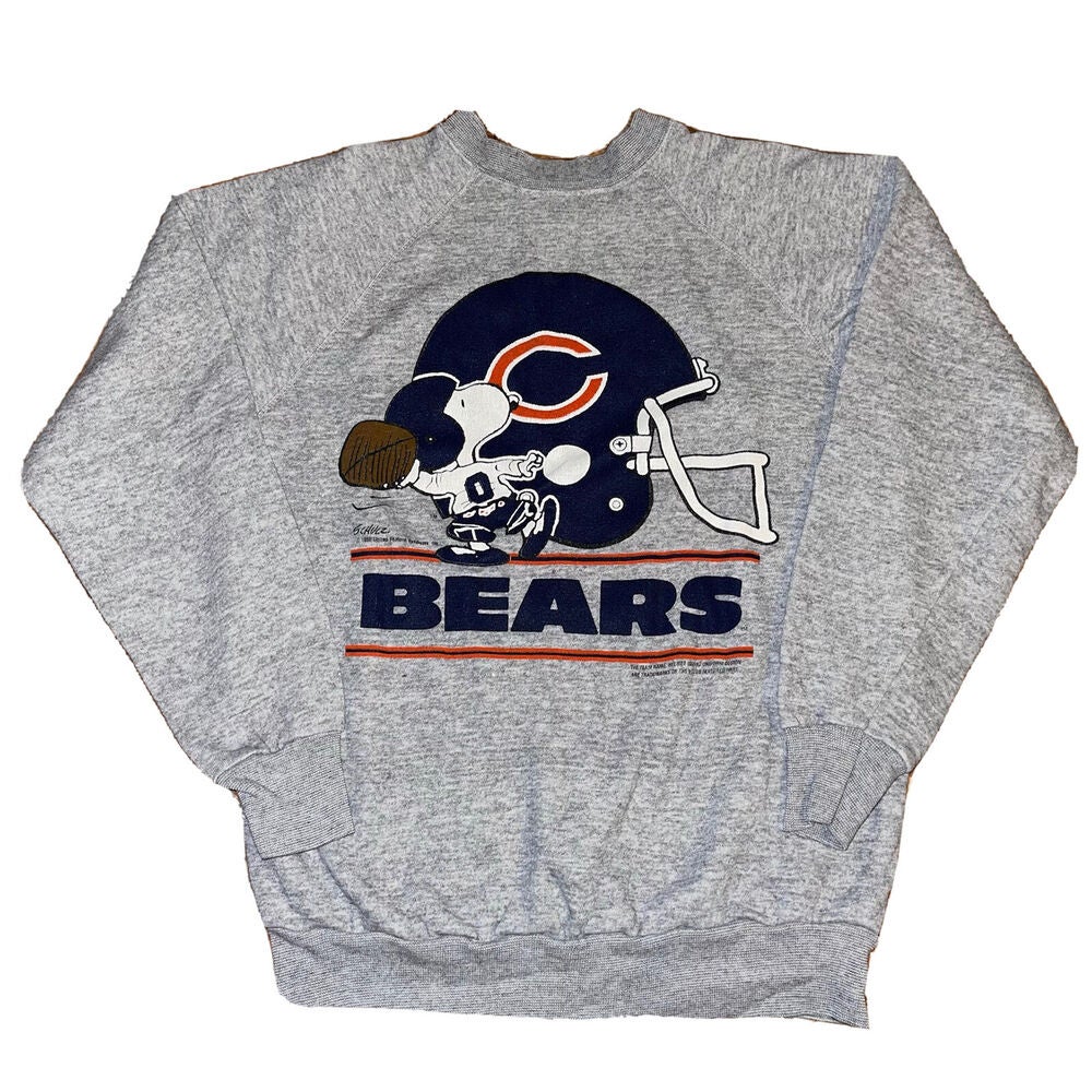 Vintage Chicago Bears Snoopy Peanuts NFL Crewneck Sweatshirt