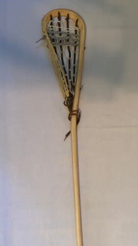 "NEW" Traditional "Junglewood" Bamboo Lacrosse Player Stick