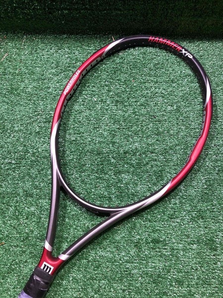 Civic troon Beginner Wilson Hammer Xp Tennis Racket, 27.75", 4 3/8" | SidelineSwap