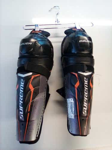 Used Bauer Supreme 12" Ice Hockey Shin Guards